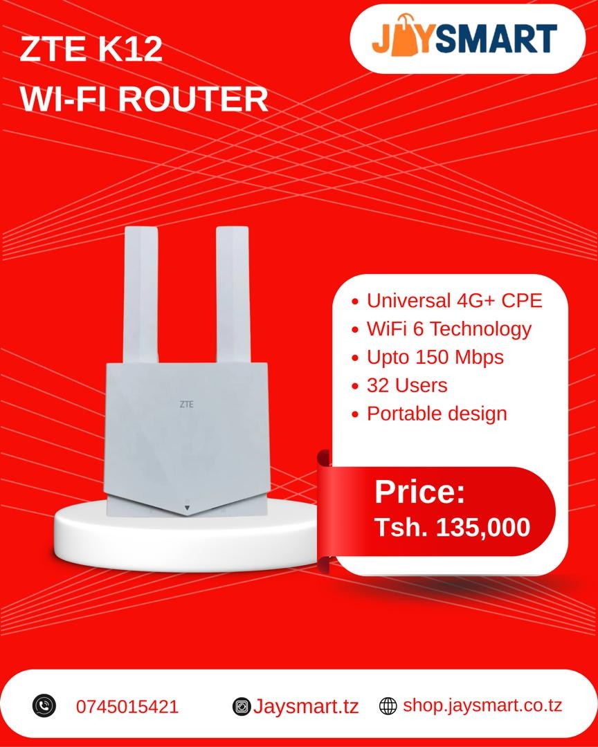 ZTE K12 4G CPE (WiFi 6)